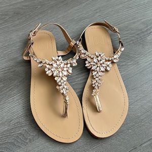 Worn once DB sandals